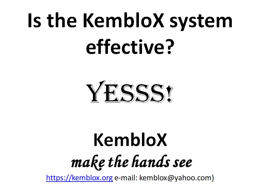 Kemblox is effective